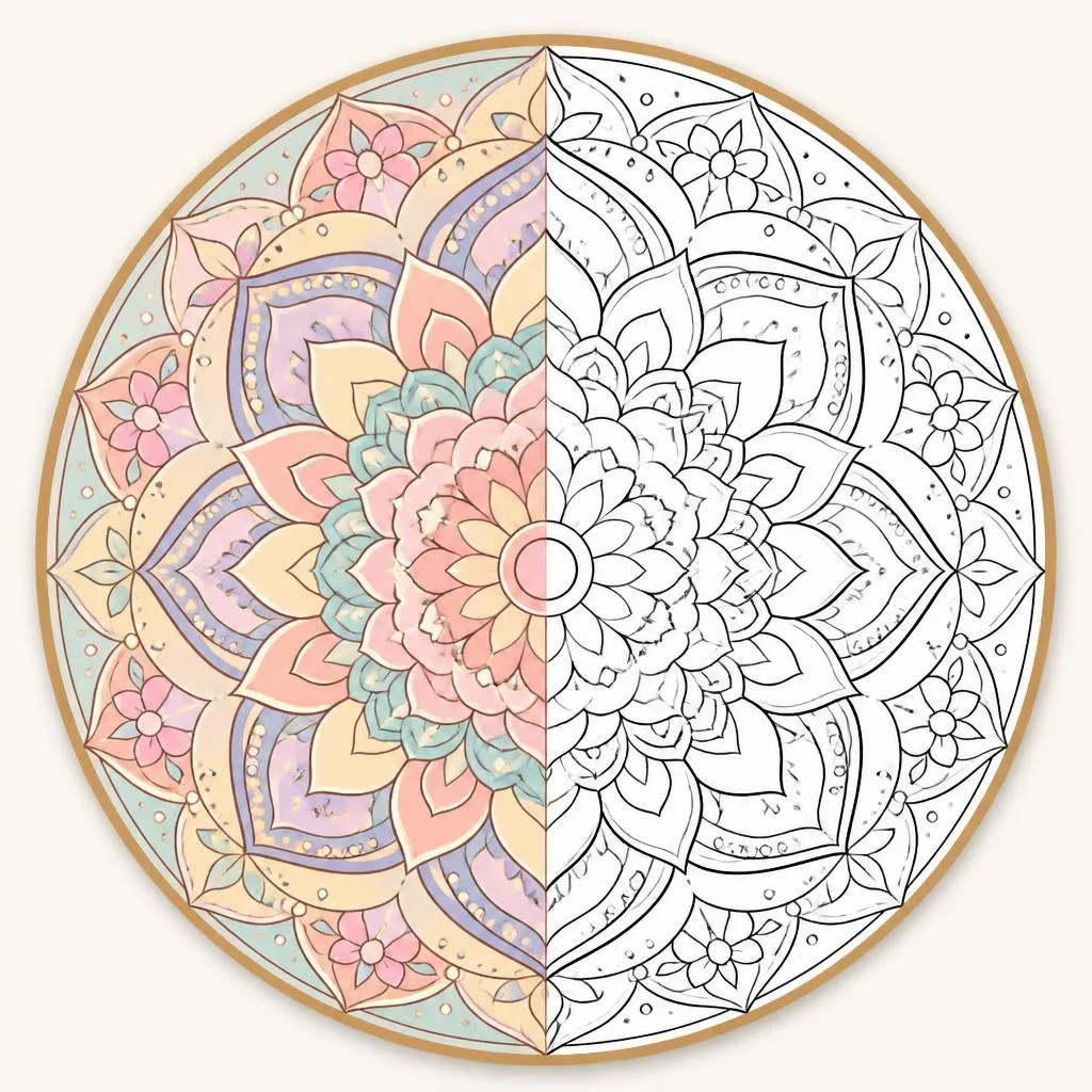 Mandalas coloring pages